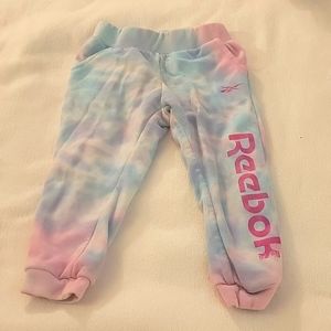 Reebok 2T tie dye sweatpants